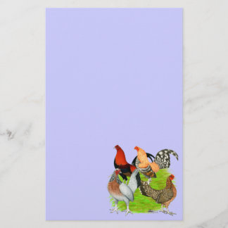 Old English Game Quartet Stationery