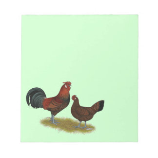 Old English Pheasant Fowl Notepad