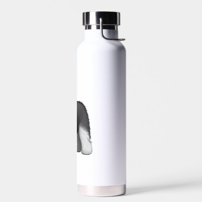 Old English Sheepdog  10 Water Bottle (Left)