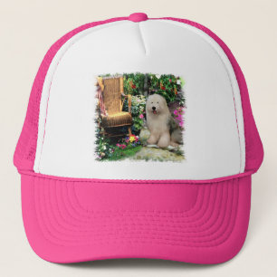 Old English Sheepdog Art Gifts Trucker Hat
