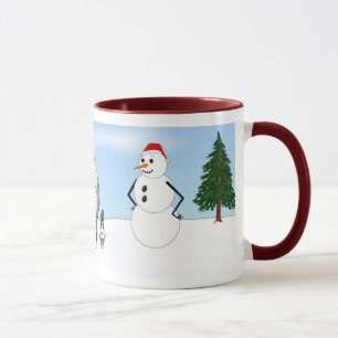 Old English Sheepdog Christmas Mug