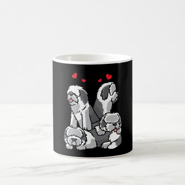 Old English Sheepdog Coffee Mug (Center)