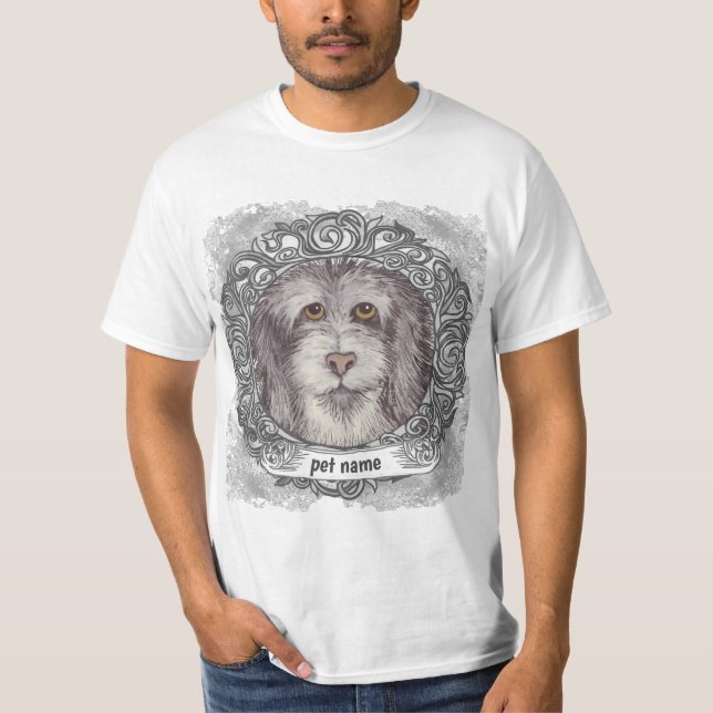 Old English Sheepdog custom T-Shirt  (Front)