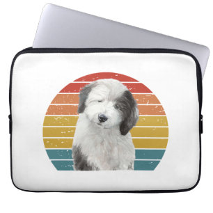 Old English Sheepdog Gifts For Vintage Dulux Dog S Laptop Sleeve