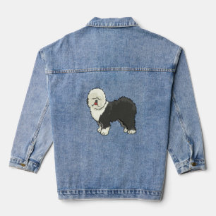 Old English sheepdog my friend  Denim Jacket