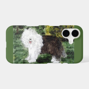 Old English Sheepdog Painting