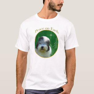 Old English Sheepdog Peace T-Shirt