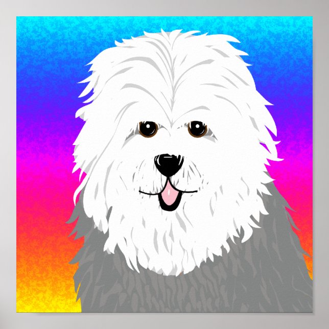 Old English Sheepdog Poster (Front)