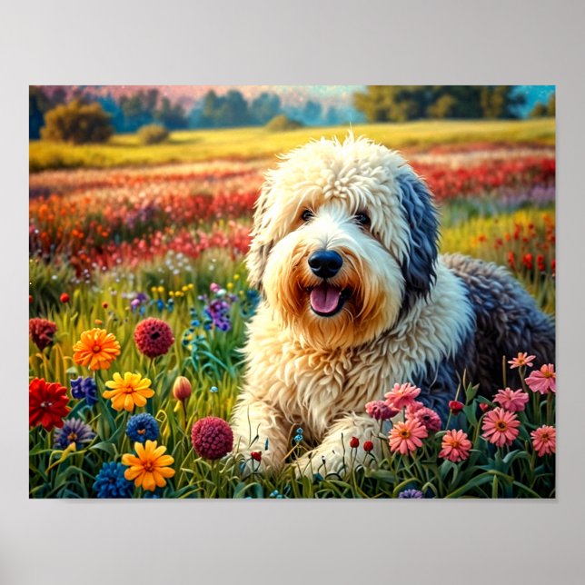 Old English Sheepdog Poster (Front)