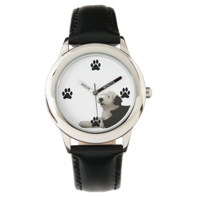 Old English Sheepdog Watch (Front)