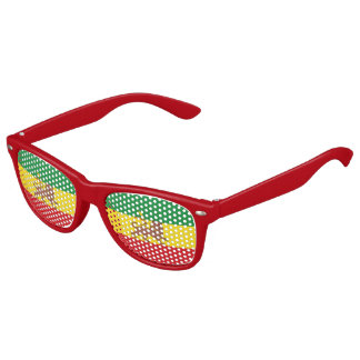 Old Ethiopian flag Kids Sunglasses