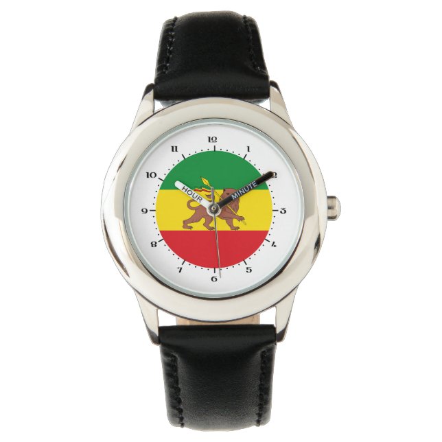 Old Ethiopian flag Watch (Front)