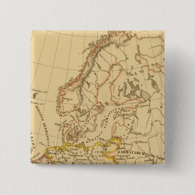 Old Europe 15 Cm Square Badge (Front)