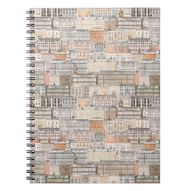 Old European Buildings Notebook (Front)