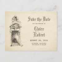 Old Fairy Tale Vintage Save the Date