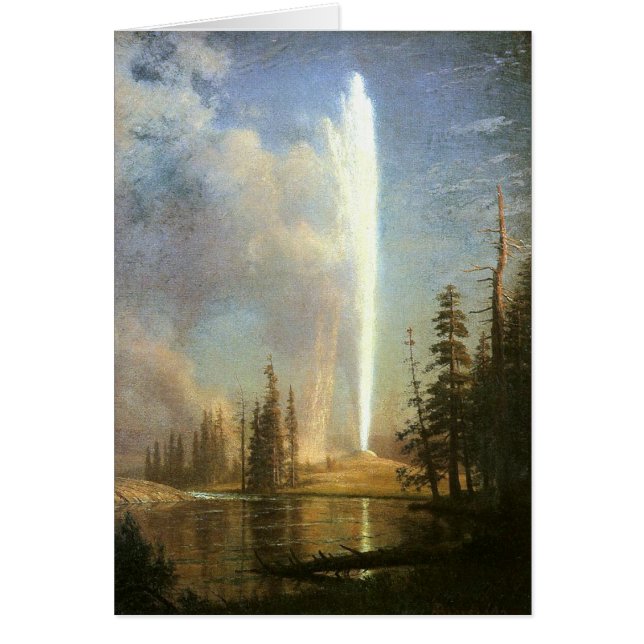 Old Faithful, Albert Bierstadt (Front)