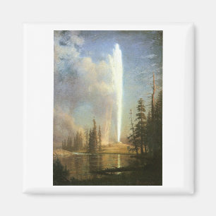 Old Faithful, Albert Bierstadt Magnet