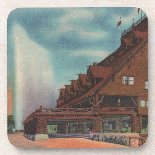 Old Faithful Coaster (Front)
