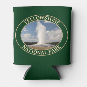 Old Faithful Geyser at Yellowstone National Park Can Cooler