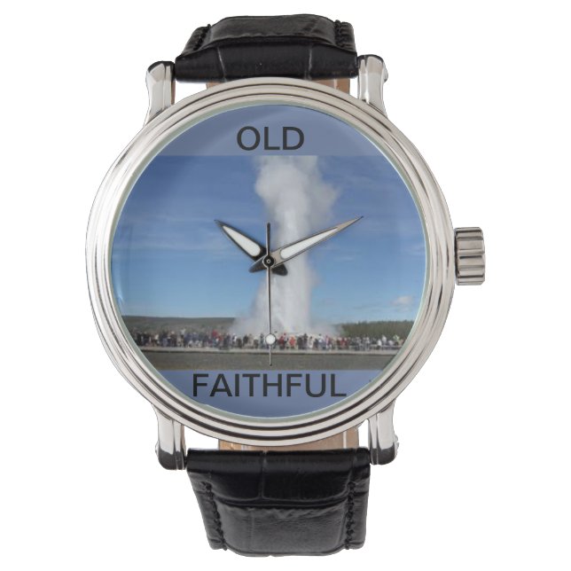 OLD FAITHFUL WRIST WATCH (Front)