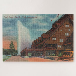 Old Faithful Yellowstone Large Puzzle