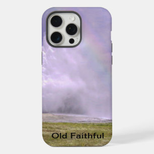 Old Faithful Yellowstone National Park iPhone 15 Pro Max Case