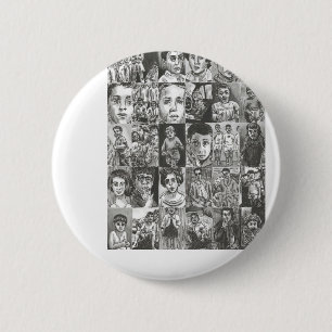 Old Family Photos 6 Cm Round Badge