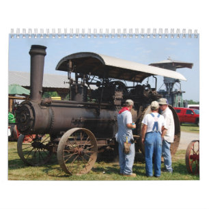 Old Farm Equipment Calendar