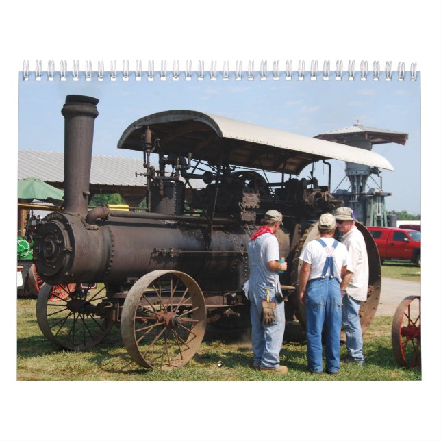 Old Farm Equipment Calendar (Cover)