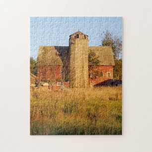 Old farm jigsaw puzzle