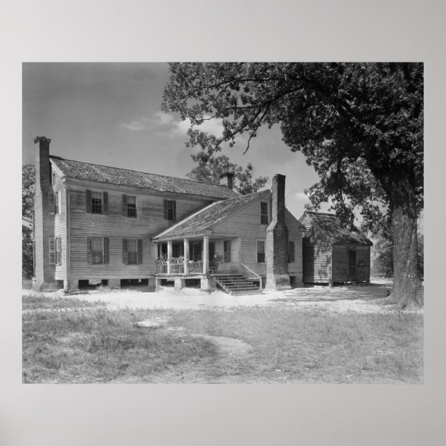 Old Farmhouse Poster (Front)