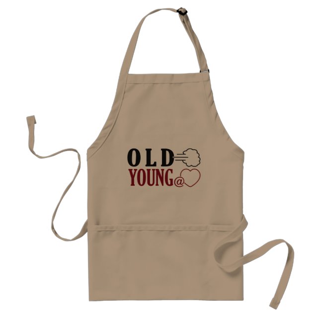 Old Fart apron – choose style & colour (Front)