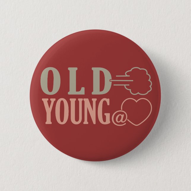 Old Fart custom button (Front)