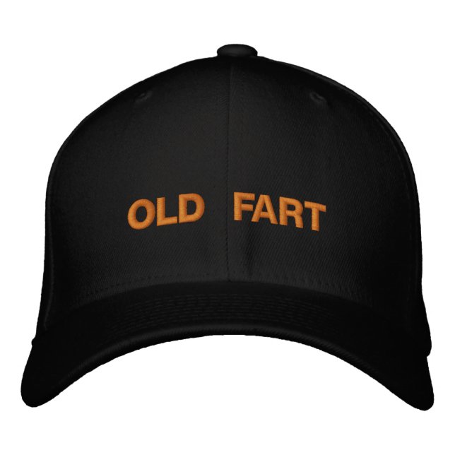Old Fart Embroidered Hat (Front)