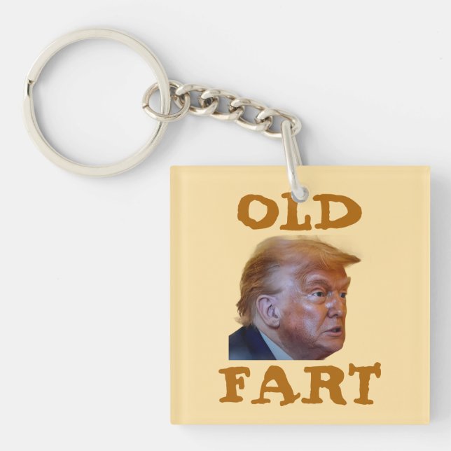 Old Fart Keychain (Front)