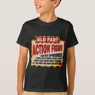 Old Fart Life Sized Action Figure - Funny Birthday T-Shirt