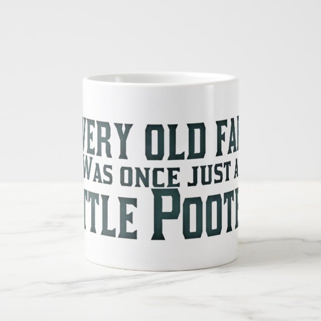 Old Fart - Little Pooter Large Coffee Mug (Front)