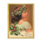 Old Fashion Holly Girl Christmas Holiday
