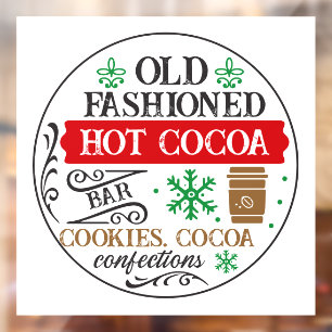 Old fashion hot cocoa bar Christmas