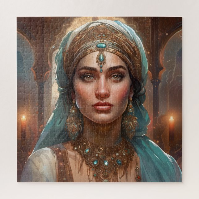 Old fashion jigsaw puzzle (Vertical)