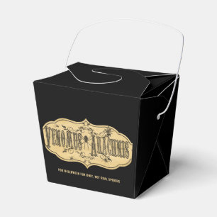 Old Fashion "VENOMUS ARACHNIDS" Halloween Favour Box