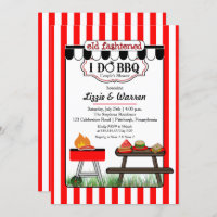 Old Fashioned Backyard I Do BBQ Couples Shower