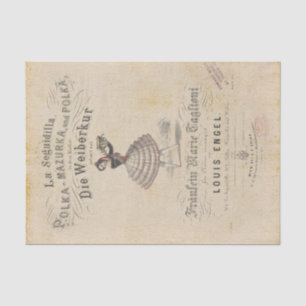 Old Fashioned Ballet Tissue Paper