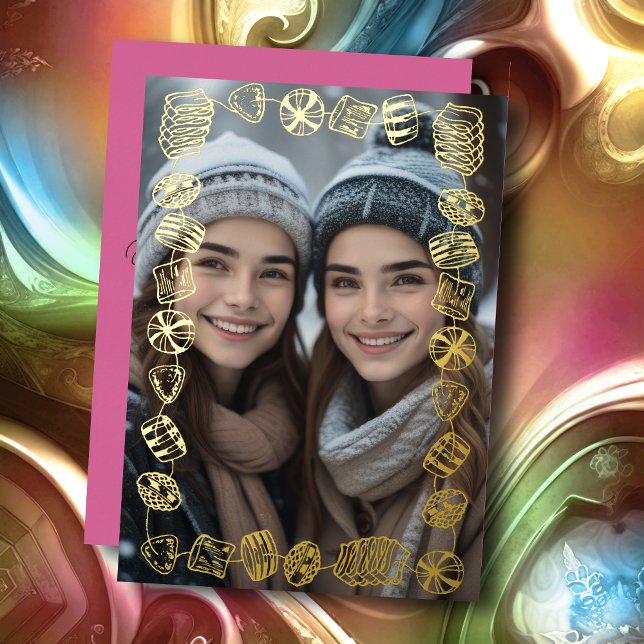 Old Fashioned Candy Frame and Your Photo (Creator Uploaded)