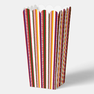 Old Fashioned Candy Stripes Favour Box