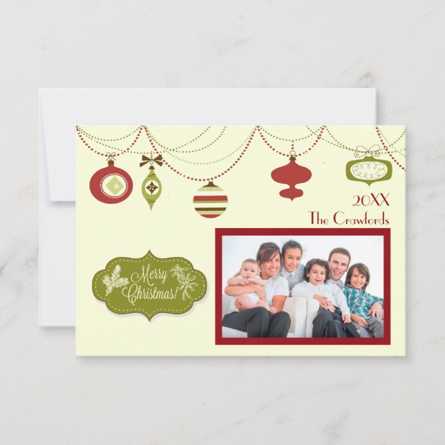 Old Fashioned Christmas - 3x5 Christmas Card (Front)