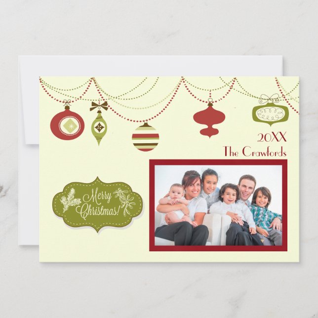 Old Fashioned Christmas - Christmas Card (Front)