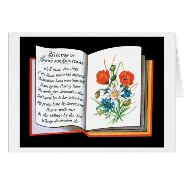 Old-fashioned Christmas, Flower (Front Horizontal)