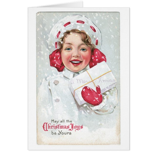 Old-fashioned Christmas, Girl (Front)