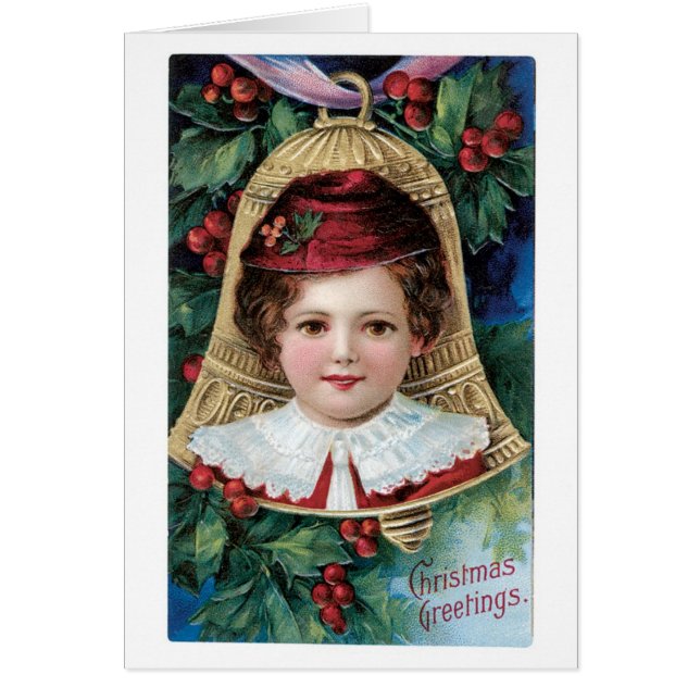 Old-fashioned Christmas, Girl (Front)